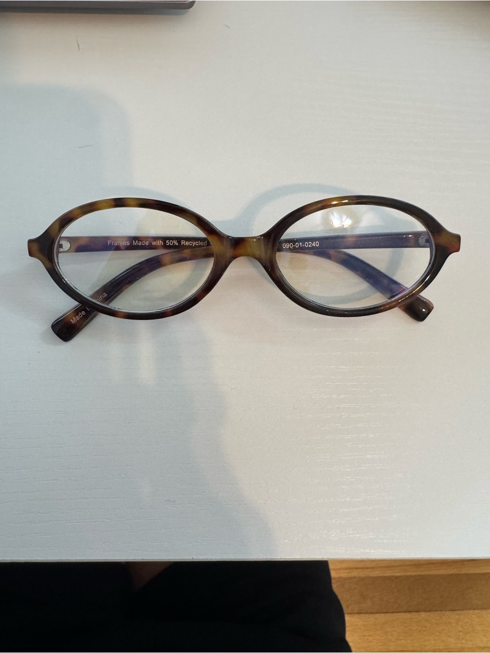 Target Tortoiseshell Oval Blue Light Glasses - Brown/Black